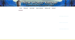 Desktop Screenshot of newworldkirtan.com